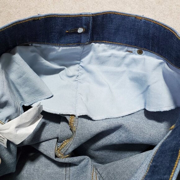 SPANX Spanxshape EveryWear Flare Jeans Pull-On Stretch Blue Women's XL x 29.5 - Picture 5 of 16